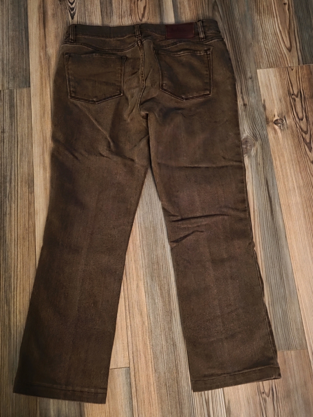 Ralph Lauren Brown Flare Jeans - Picture 2 of 5